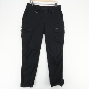 M-TAC Aggressor Tactical Cargo Pants Mens 32x32 Black Gen.II Flex Ripstop